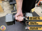 Micro Gainz New 1.25Lb Dumbbell Fractional Weight Plates 4 Piece- Designed For Dumbbell Training And Micro Loading, Made In Usa