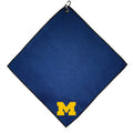 Team Golf NCAA Michigan Wolverines Microfiber Golf Towel, 15x15 (Multicolor)
