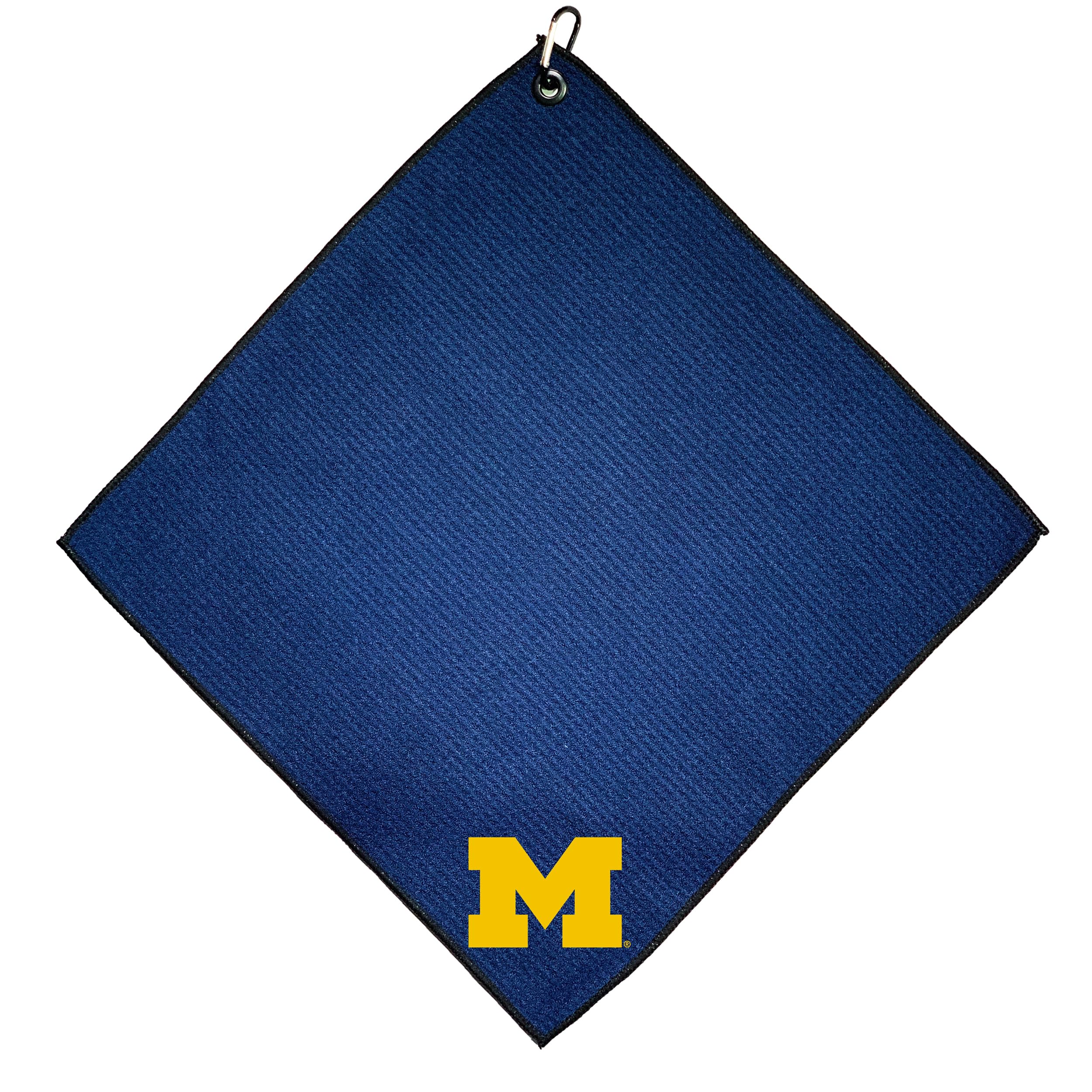 Team Golf NCAA Michigan Wolverines Microfiber Golf Towel, 15x15 (Multicolor)