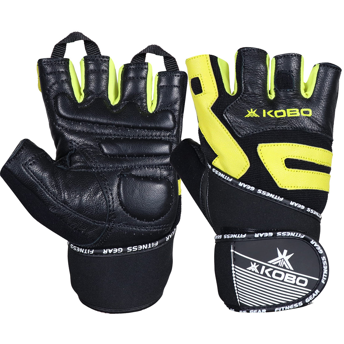 Kobo WTG54 Gym Gloves with Wrist Support