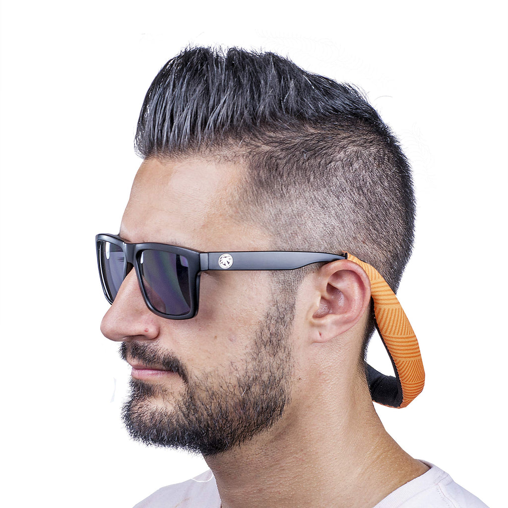Carson Floating Eyewear Retainer With Lightweight Foam Core Technology, Orange Coral