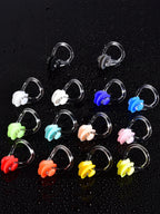 Satinior 14 Pieces Silicone Nose Clip Surfing Nose Plug Waterproof Nose Protector For Swimming And Training (Color Set 1)