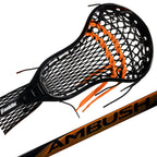 Franklin Sports Unisex Teen Youth Lacrosse Sticks, Black/Orange, 26 Us
