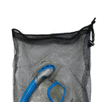 Scuba Choice Scuba Diving Snorkeling Drawstring Mesh Bag, 25'' X 13'',Black