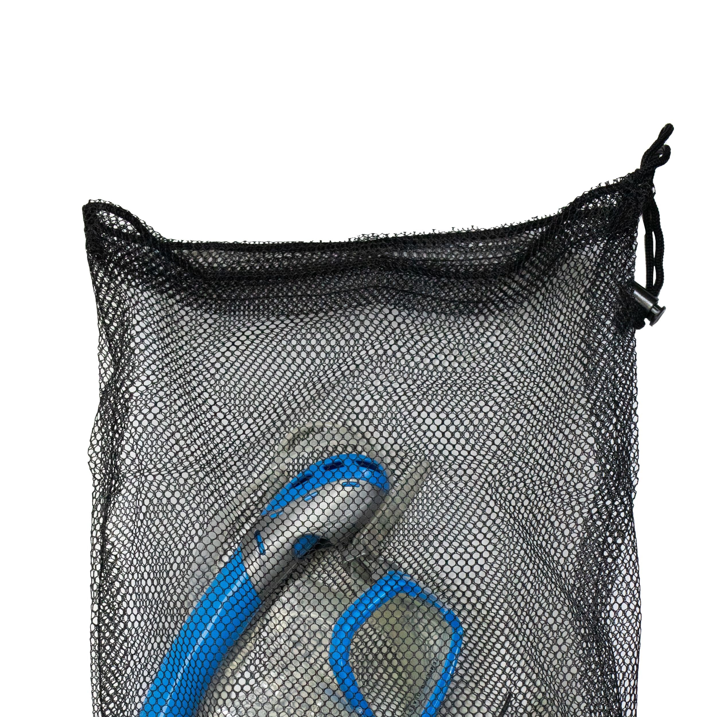 Scuba Choice Scuba Diving Snorkeling Drawstring Mesh Bag, 25'' X 13'',Black