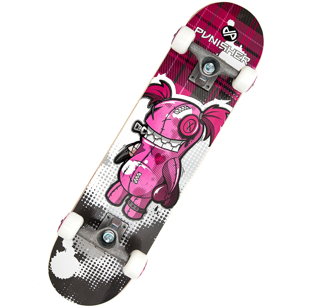 Punisher Skateboards Voodoo Complete 31-Inch Skateboard All Maple