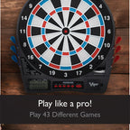 Viper Showdown Electronic Dartboard Sport Size Over 30 Games With 590 Options Automatic Scoring Lcd Display Missed-Dart Catch Ba