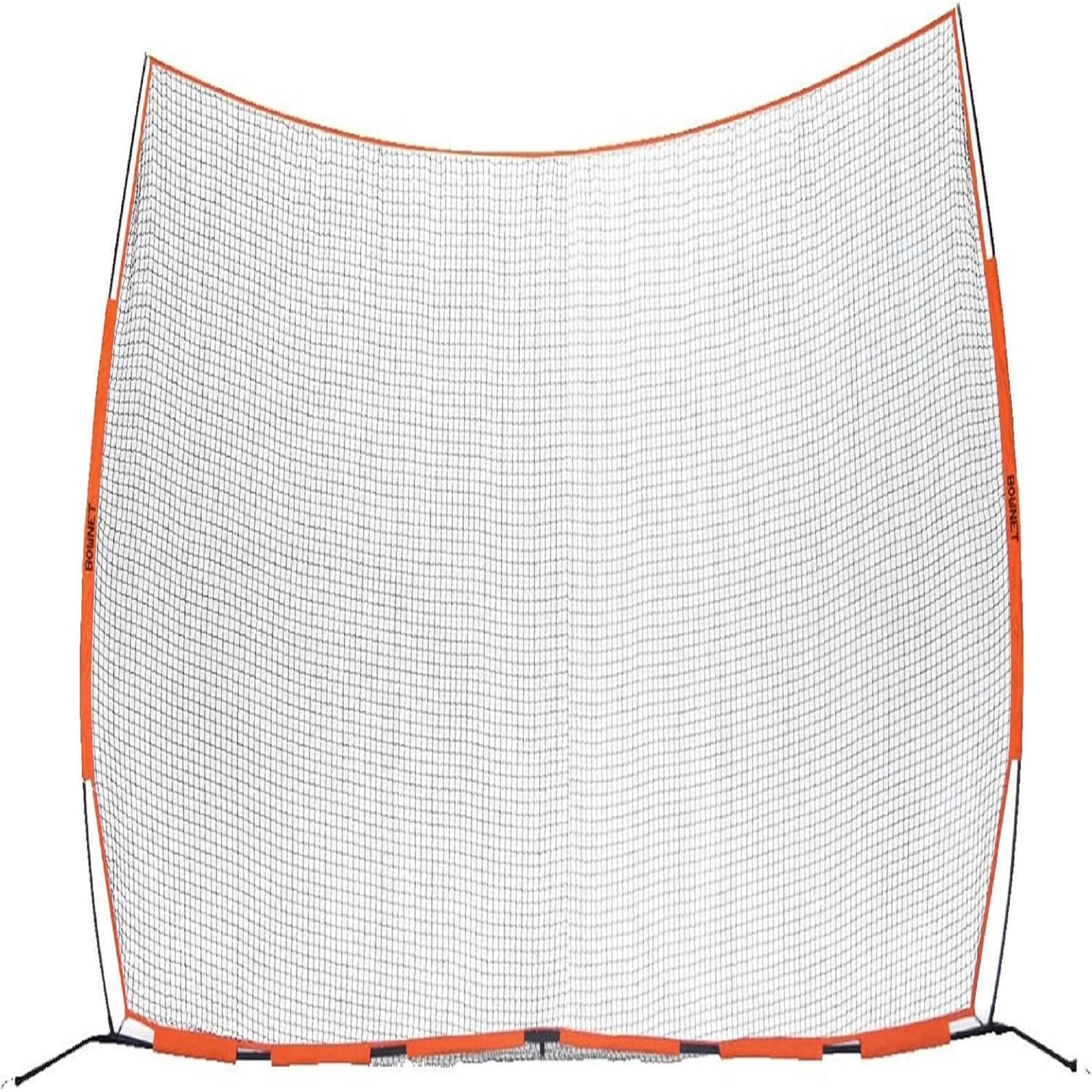 Bownet Big Barrier 21.6 x 11.6 Multi-Sport Backstop & Field Divider Net - Portable Safety Barrier for Soccer, Baseball, Softba