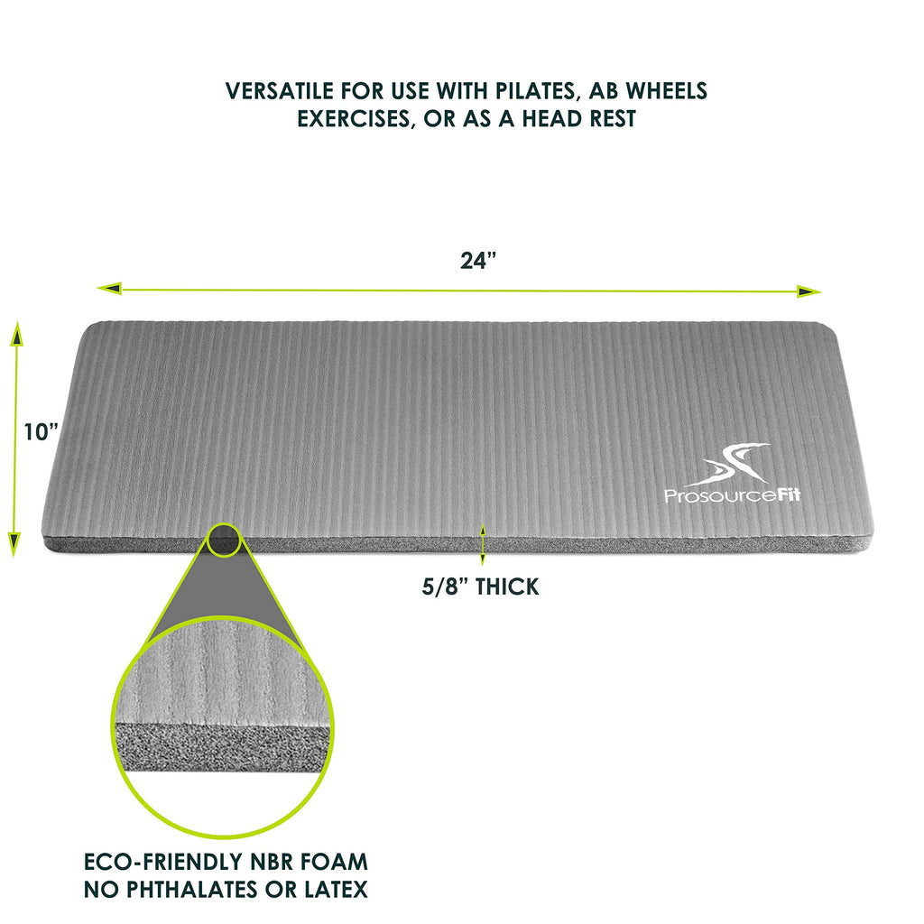 Prosourcefit Yoga Knee Pad Cushion - Grey , 5/8''/15Mm