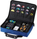 Casemaster by GLD Products Classic Nylon Dart Carrying Case for Steel and Soft Tip Darts, Holds 12 Darts Numerous Other Accessor