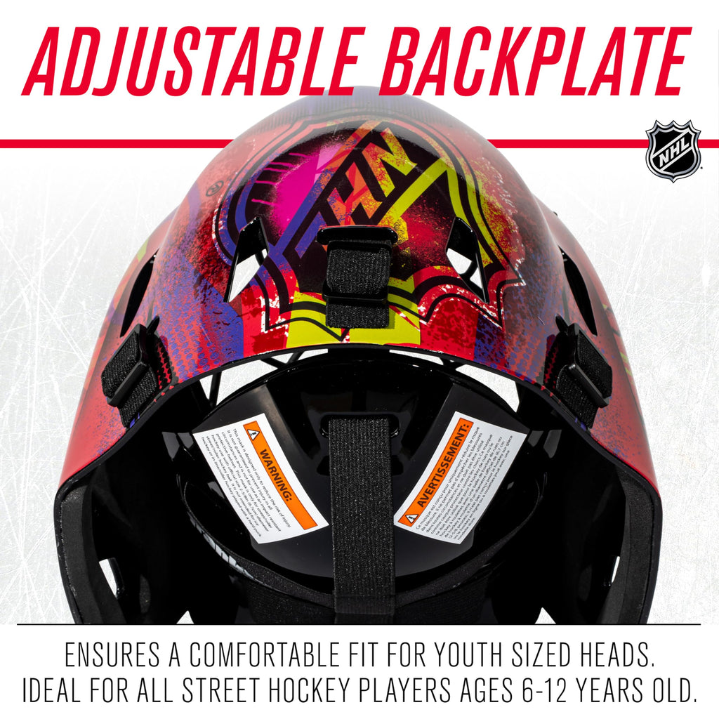 Franklin Sports Nhl Youth Street Hockey Goalie Masks - Gfm1500 Outdoor + Street Hockey Goalie Mask For Kids - Perfect For Outdoo