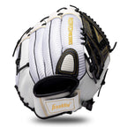 Softball Glv Wht/Blk 12'''' (Pack Of 1)