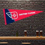 Rico Industries Ncaa Dayton Flyers Exclusive 12'' X 30'' Felt Wall D  Cor Pennant - Great For Home/Bed Room/Man Cave D  Cor