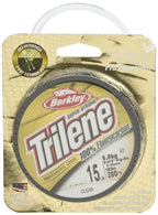 Berkley Trilene 100% Fluorocarbon, Clear, 12Lb | 5.4Kg, 200Yd | 182M Fishing Line, Suitable For Freshwater Environments