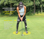 More Pars Arm Band & Leg Trainer With Mini Rods For Putting  Improve Setup & Stroke Trainer  Clear Visuals & Feels For Immediate