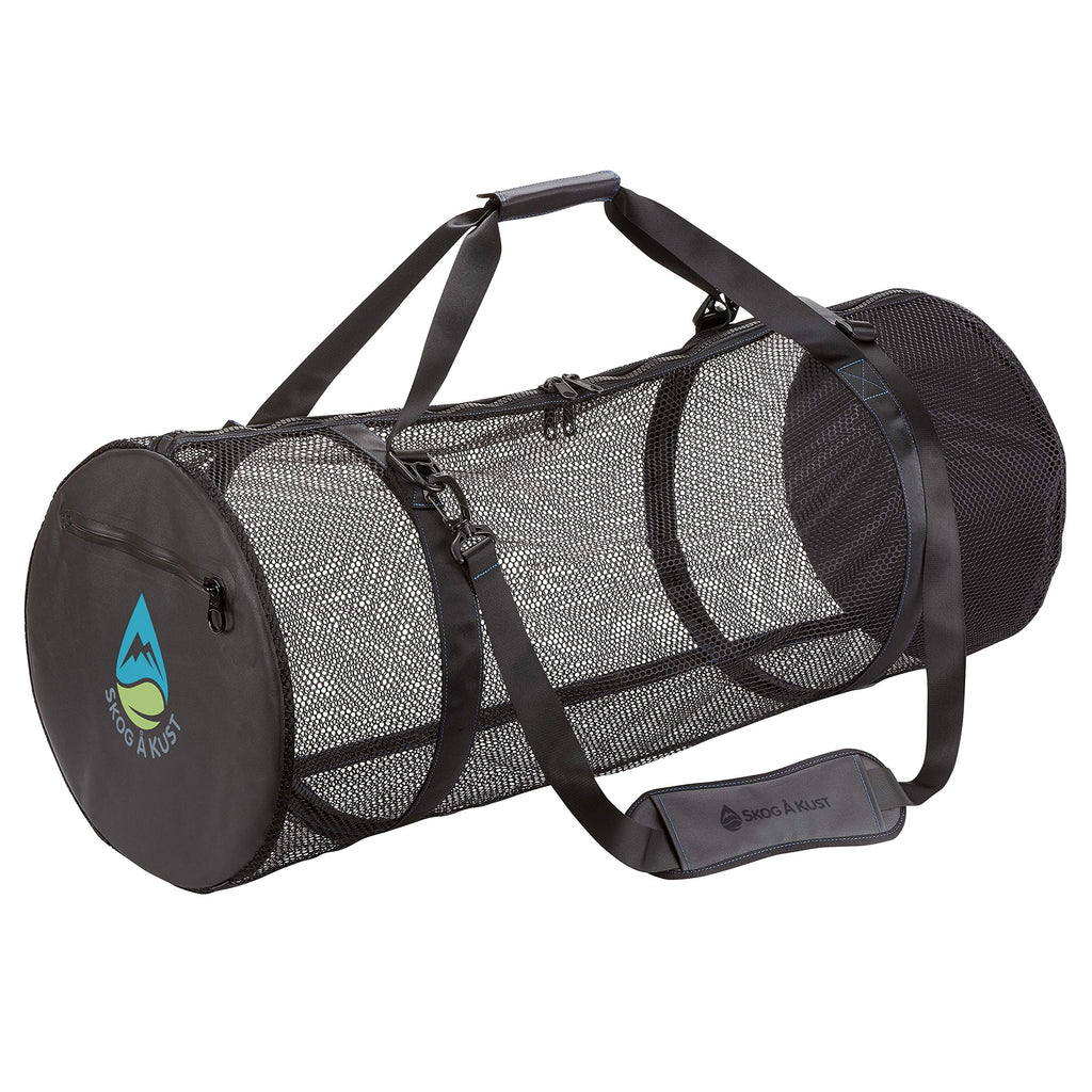 Skog ? Kust Scubasak Collapsible Mesh Duffle Bag With Exterior Waterproof Pocket
