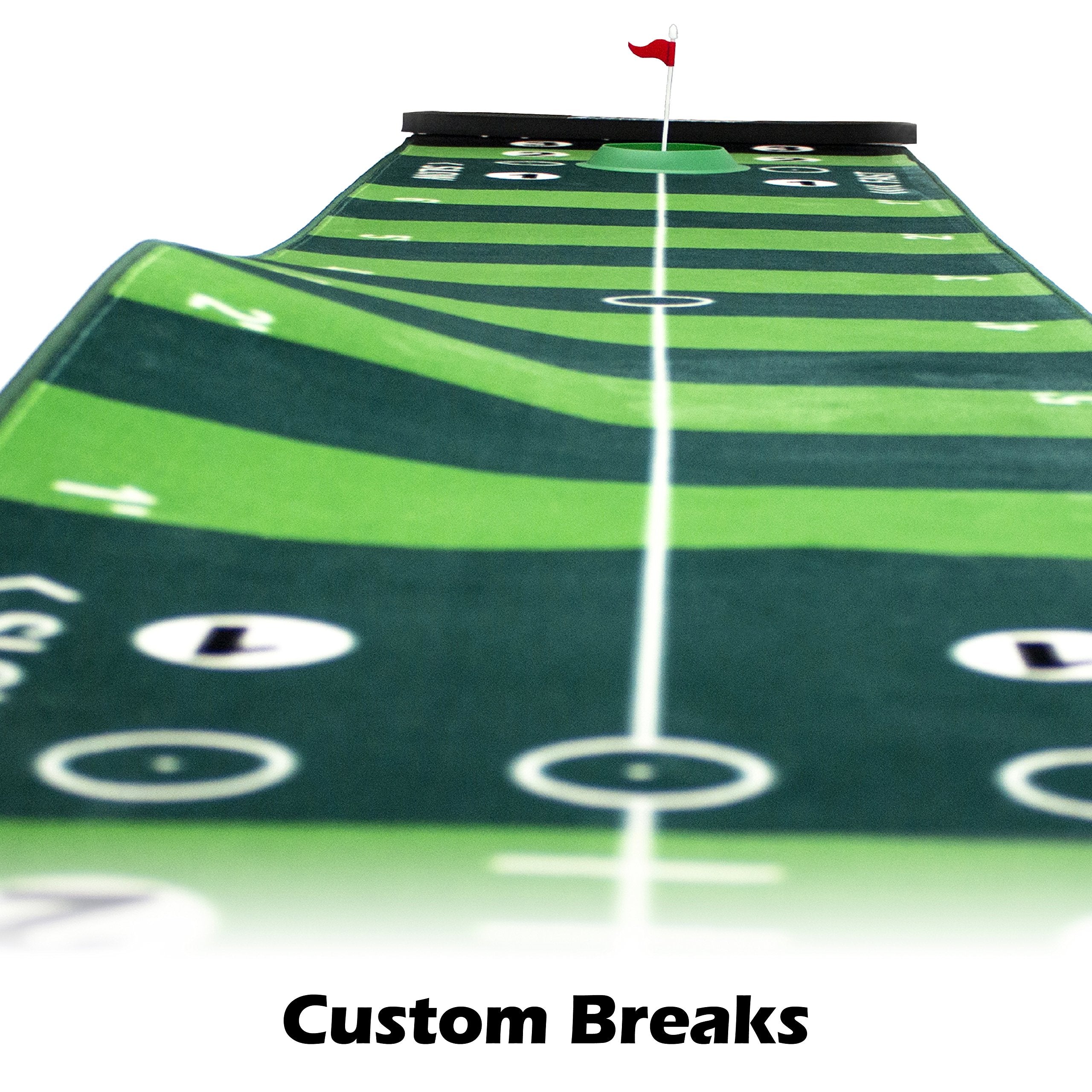 Proactive Sports, Varispeed Putting System, 10 Ft, Mimics Real Putting Green, Loaded With Drills, Training Aid For Indoor Or Out
