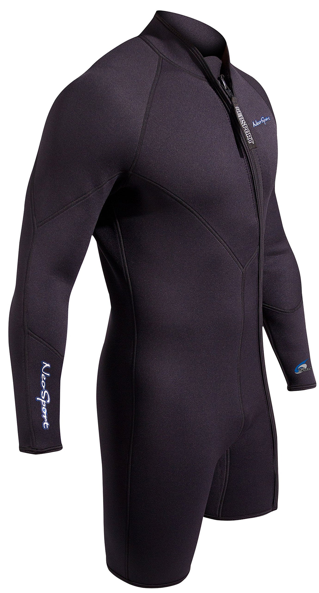 Neosport Men'S Neoprene 5Mm Waterman Wetsuit Jacket, Xx-Large