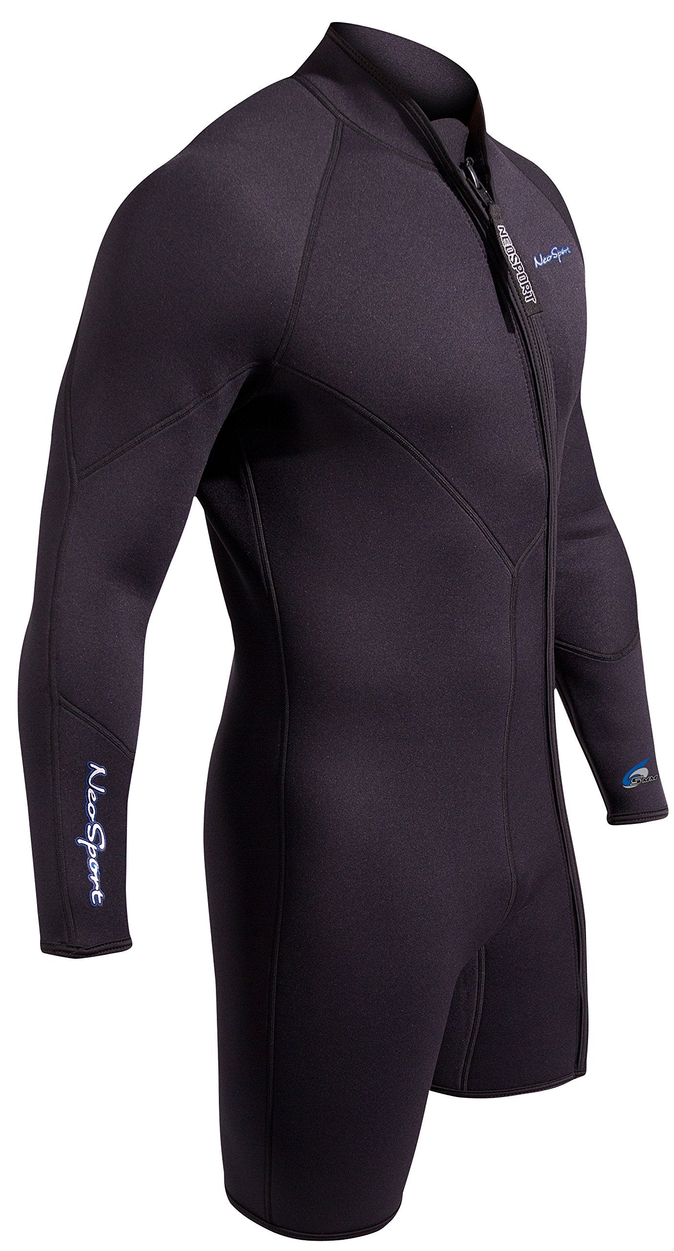 Neosport Men'S Neoprene 5Mm Waterman Wetsuit Jacket, Xx-Large