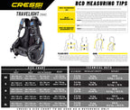 Cressi Travelight, Black/Yellow, Xl