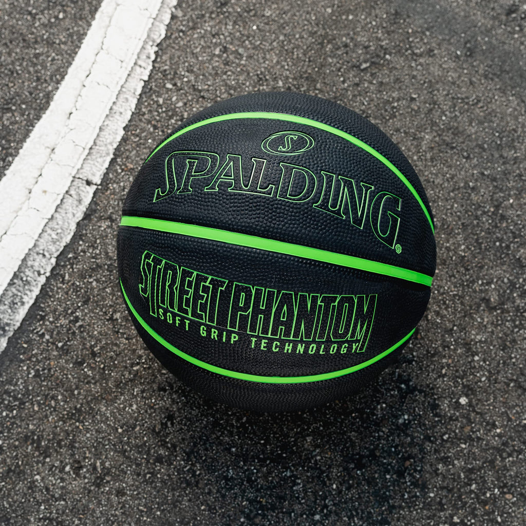 Spalding Street Phantom Outdoor Basketball Neon Green 295