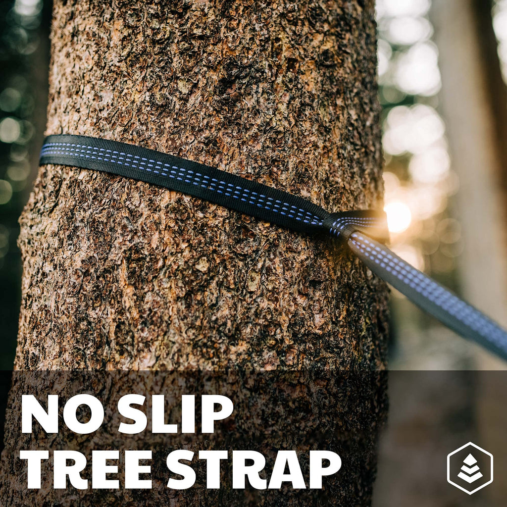 Evergreen Lightweight Outdoor Portable Camping Hammock - Single & Double With Tree Straps For Backpacking, Camping, Travel, Hiki