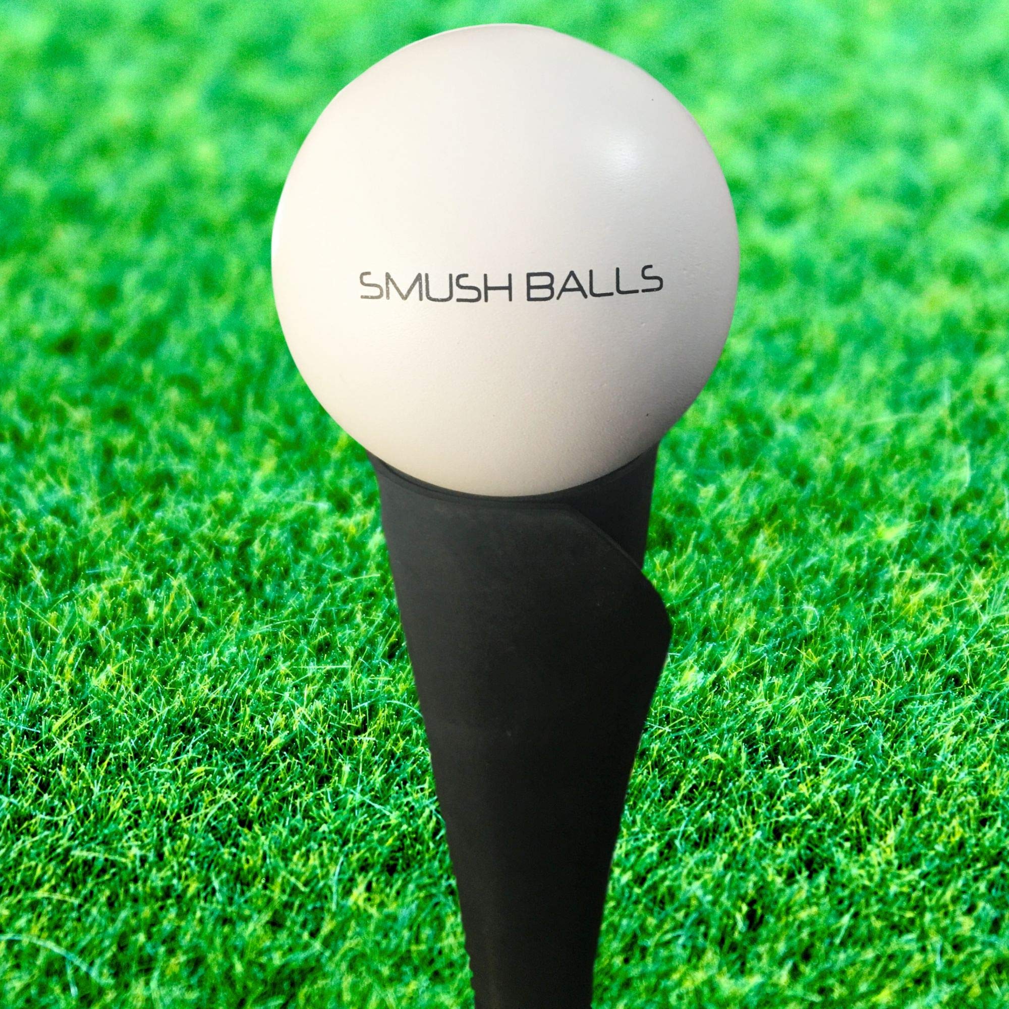 Smushballs - The Ultimate Anywhere Baseball Softball Batting Practice Training Ball - White (36)