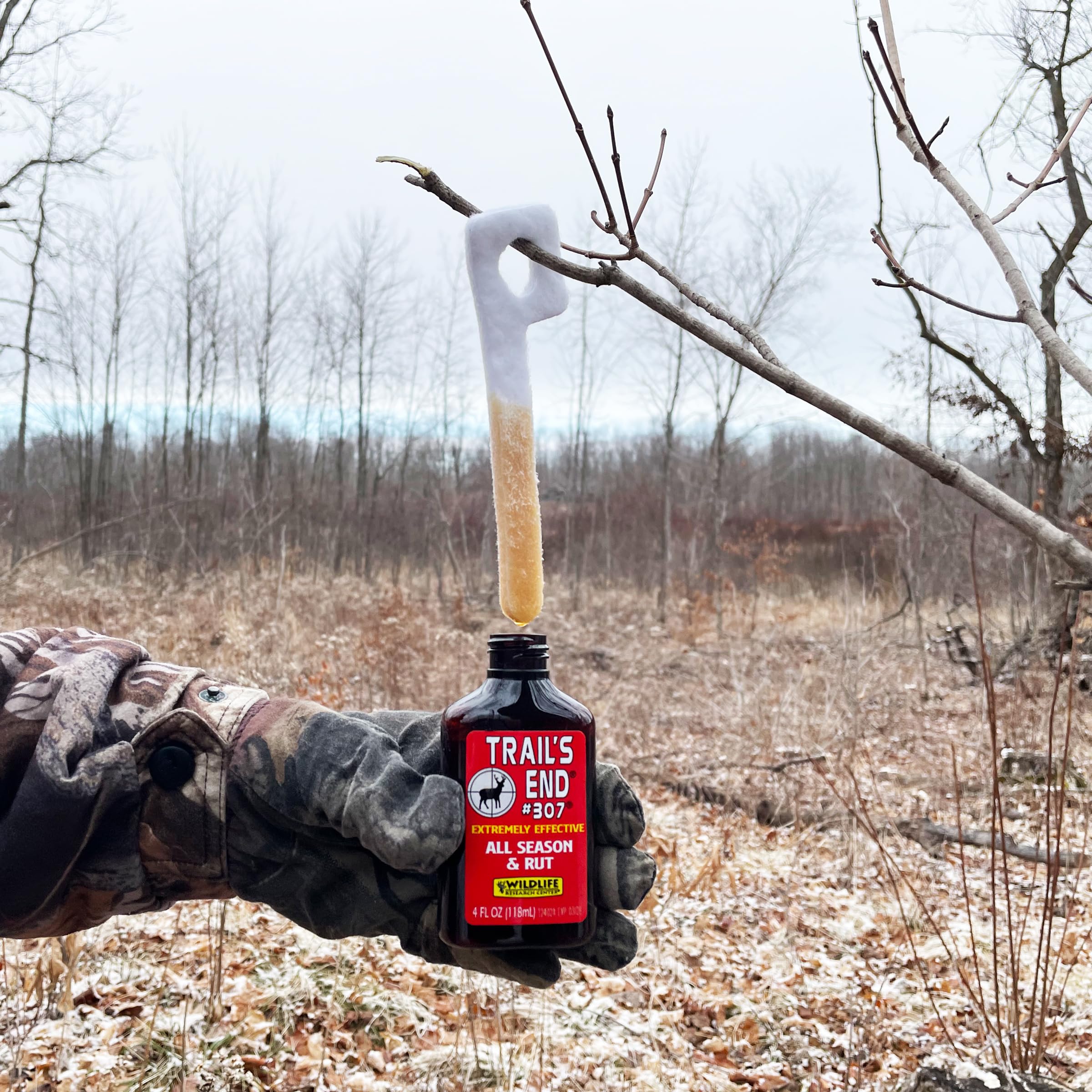 Wildlife Research 307-4 Trails End Whitetail Deer Attractor (4-Fluid Ounce) Red