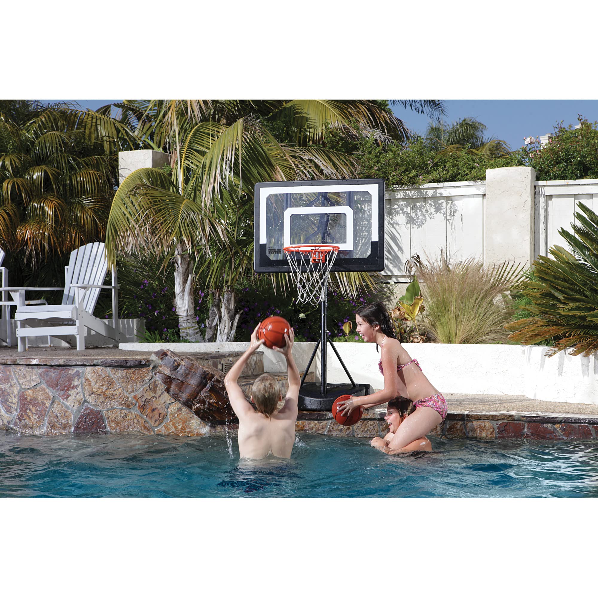 Sklz Pro Mini Hoop Basketball System With Adjustable-Height Pole And 7-Inch Ball
