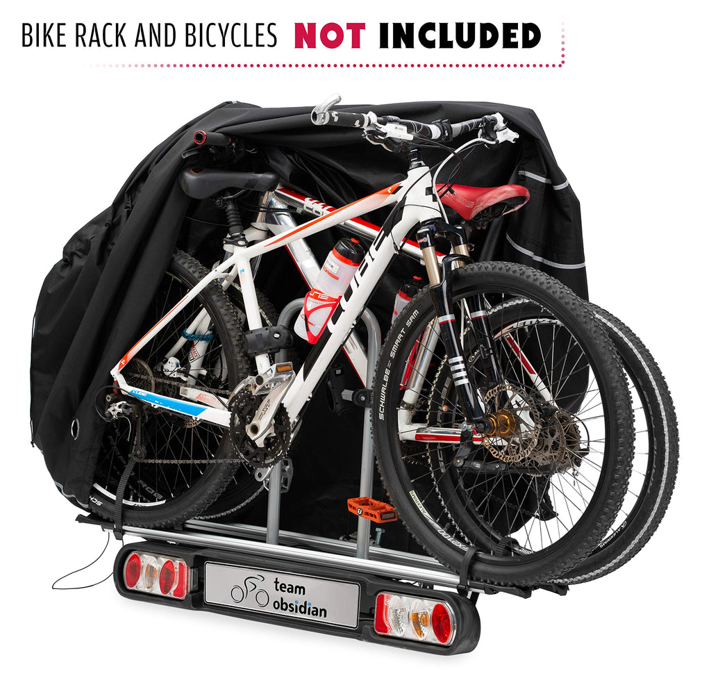 Team Obsidian: Bike Covers  Styles - Outdoor Storage Or Transportation/Travel  Waterproof, Heavy Duty, 600D, 300D, Or 210D Oxfor