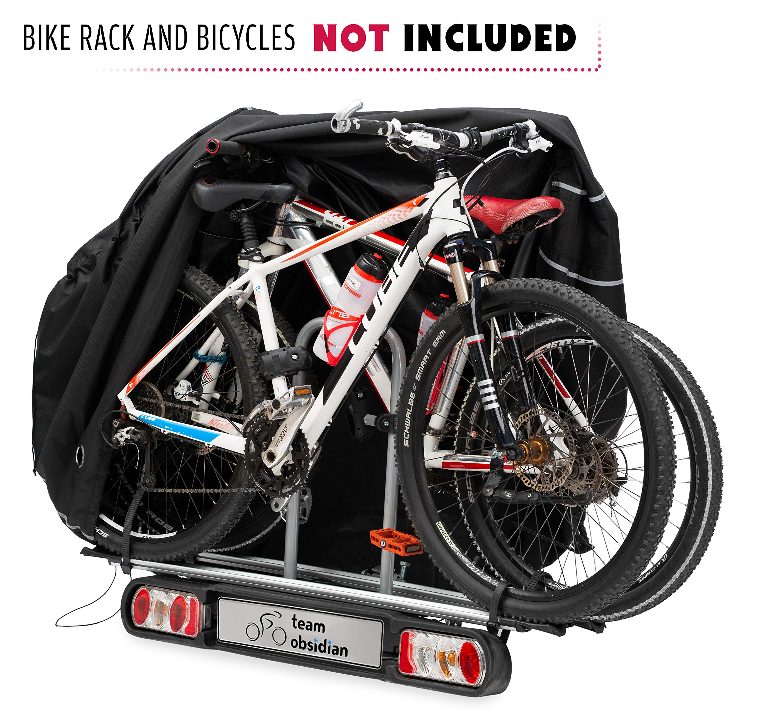 Team Obsidian: Bike Covers  Styles - Outdoor Storage Or Transportation/Travel  Waterproof, Heavy Duty, 600D, 300D, Or 210D Oxfor