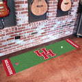 FANMATS 10335 Houston Cougars Putting Green Mat  1.5ft. x 6ft.