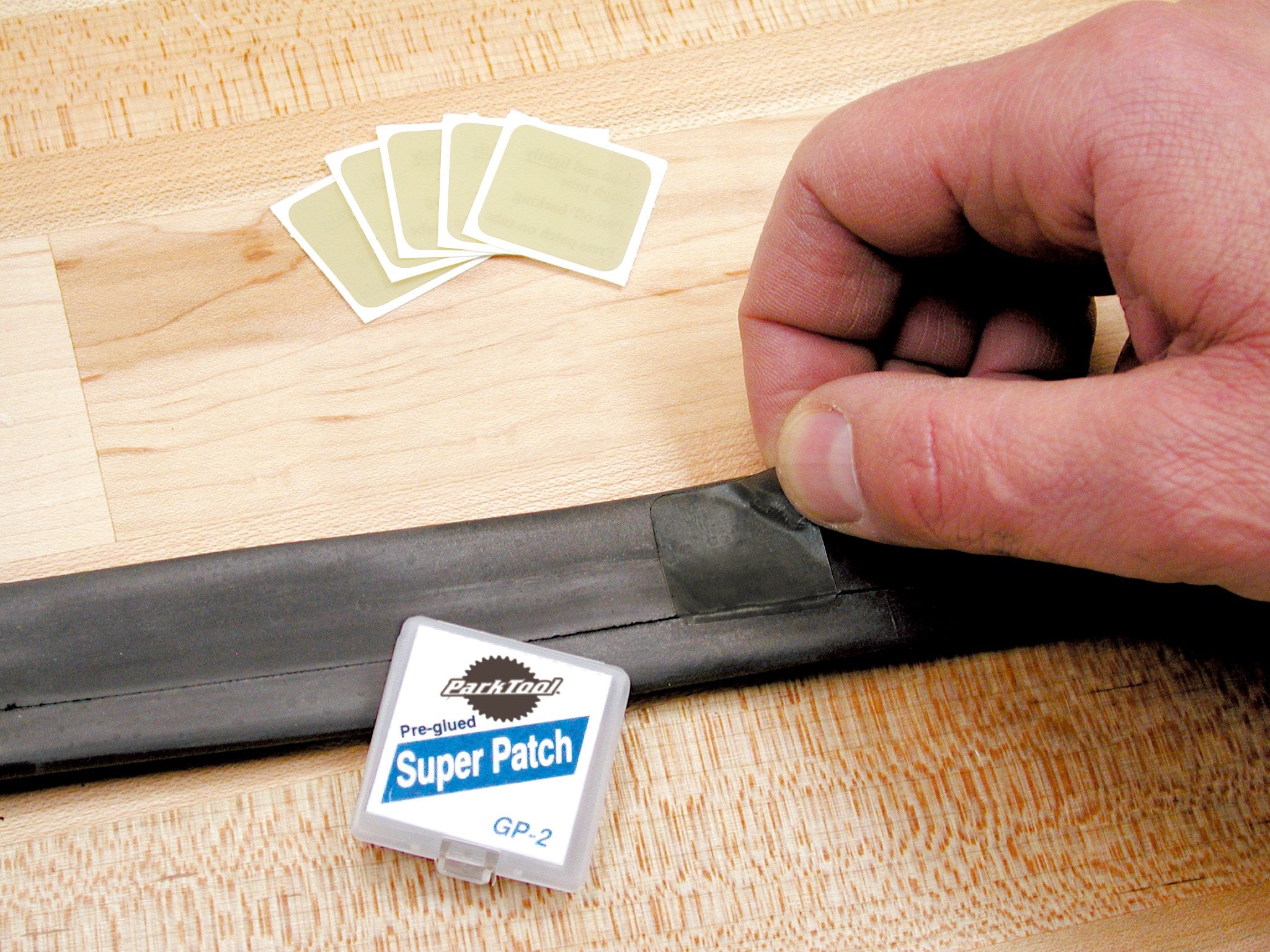 Parktool Gp-2C Super Patch, Puncture Repair Patch, Pack Of 6, Paper File Included