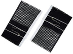 Comesee Ping Pong Nets Replacement, With Chain Tension Table Tennis Nets For Any Table 60 To 72 Inch, 2 Pack Black