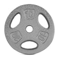 CAP Barbell Standard 1Inch Grip Weight Plates, Single, Gray, 10 lb
