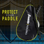 Franklin Sports Pickleball Single Paddle Bag - Official Pickleball Bag Of The U.S. Open Pickleball Championships - Black
