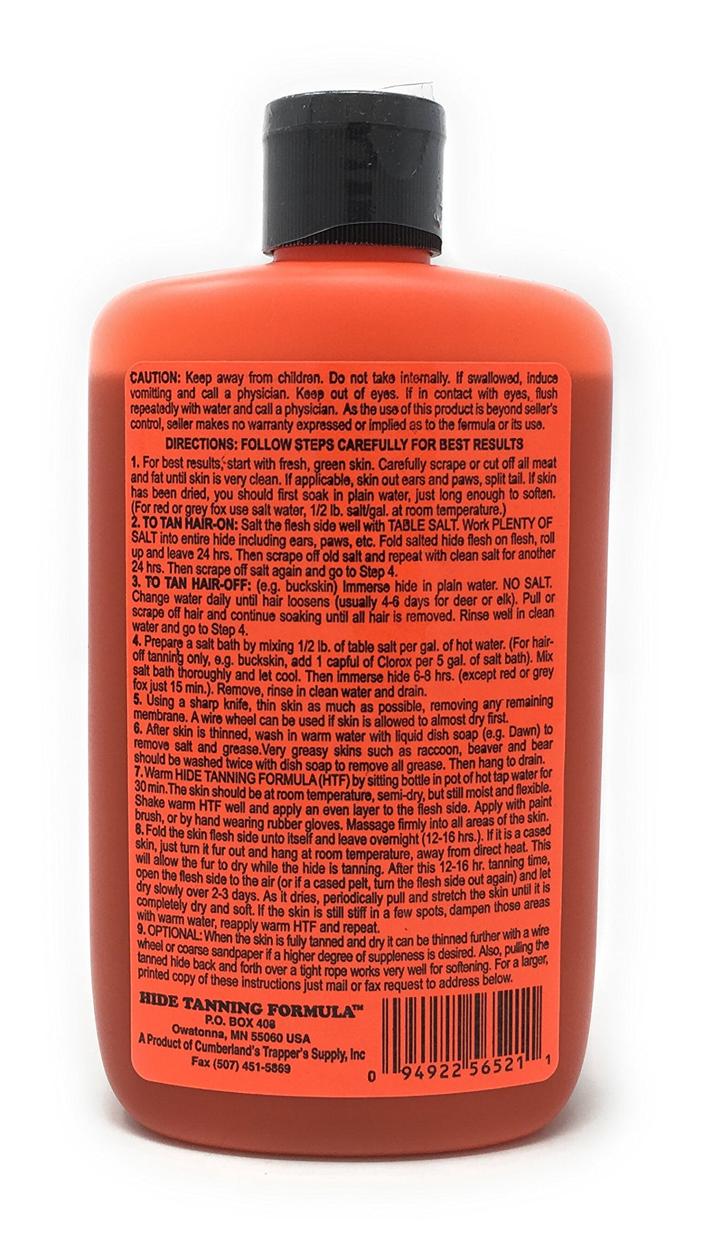 Deer Hunters & Trappers Hide & Fur Tanning Formula Multi Pack (6)