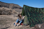 Stansport Medium-Duty Rip-Stop Tarp 10 x 12 - Green Camo (T-1012-C)