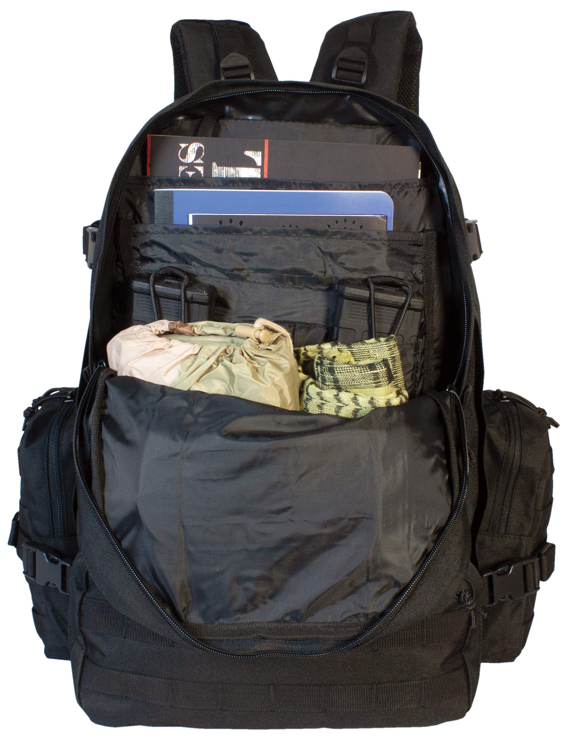Red Rock Outdoor Gear Diplomat Pack (X-Large, Black)
