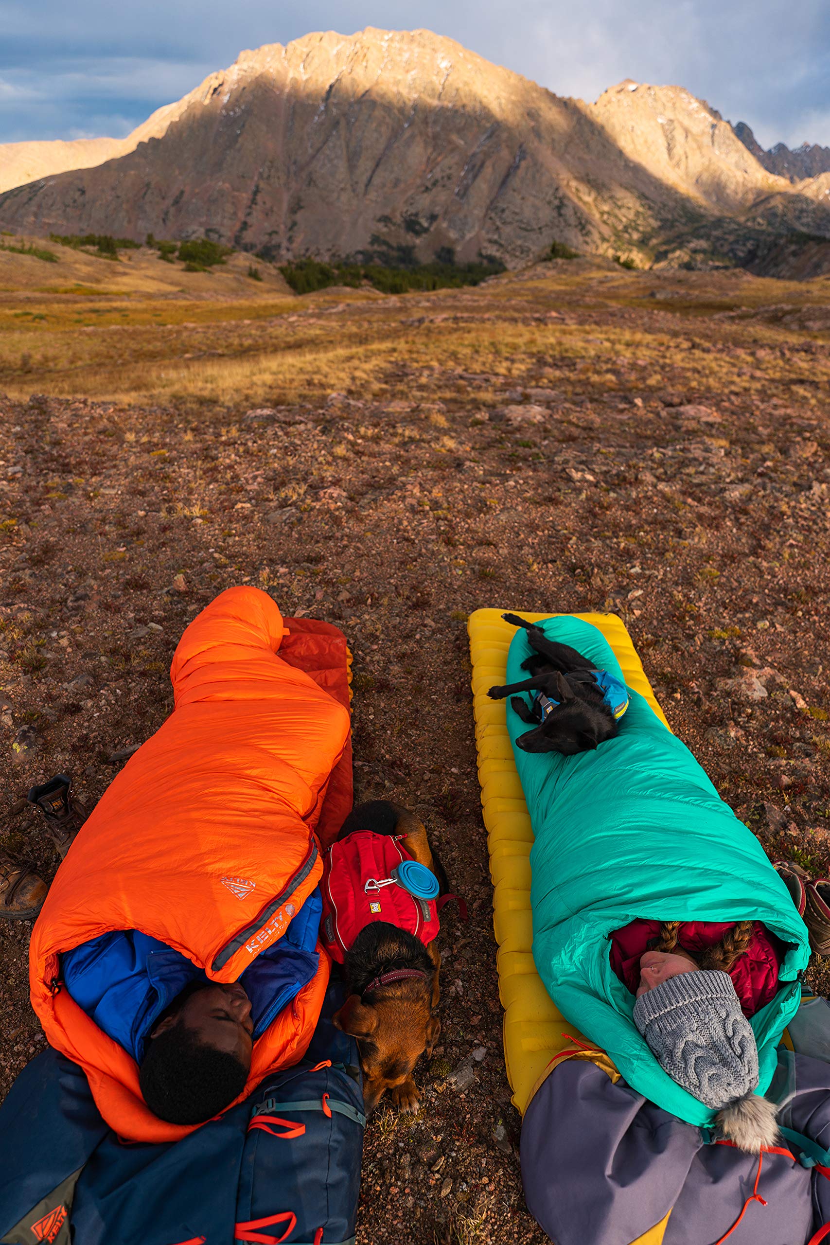 Kelty Cosmic 0 Ultra 4 Season Down Mummy Sleeping Bag, Winter Camping Backpacking Sleep System, 800 Fill Dridown, Long