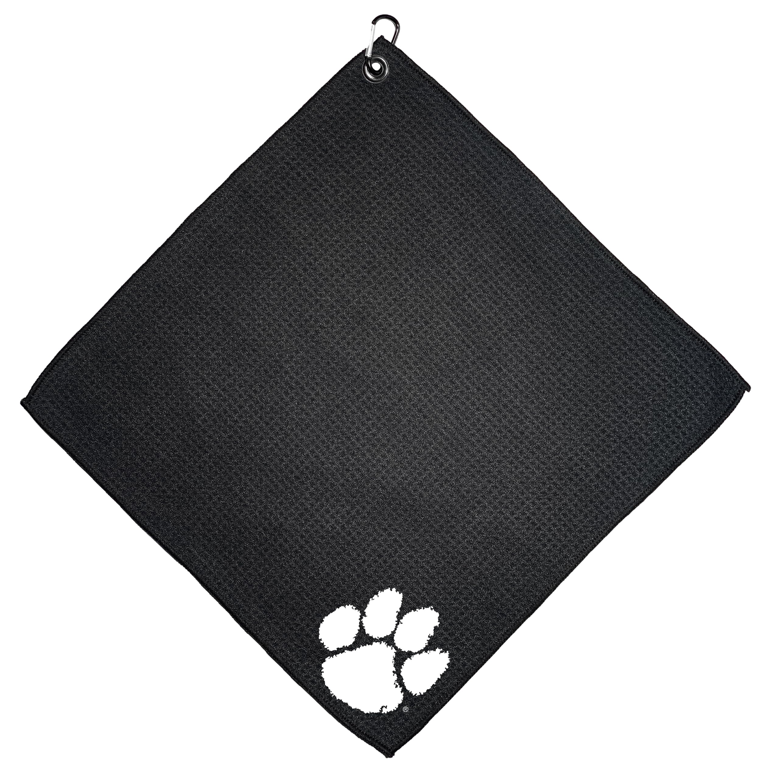 Team Golf NCAA Clemson Tigers Microfiber Golf Towel, 15x15 (Multicolor)