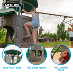 Lifetime Adventure Tower Swing Set Playset