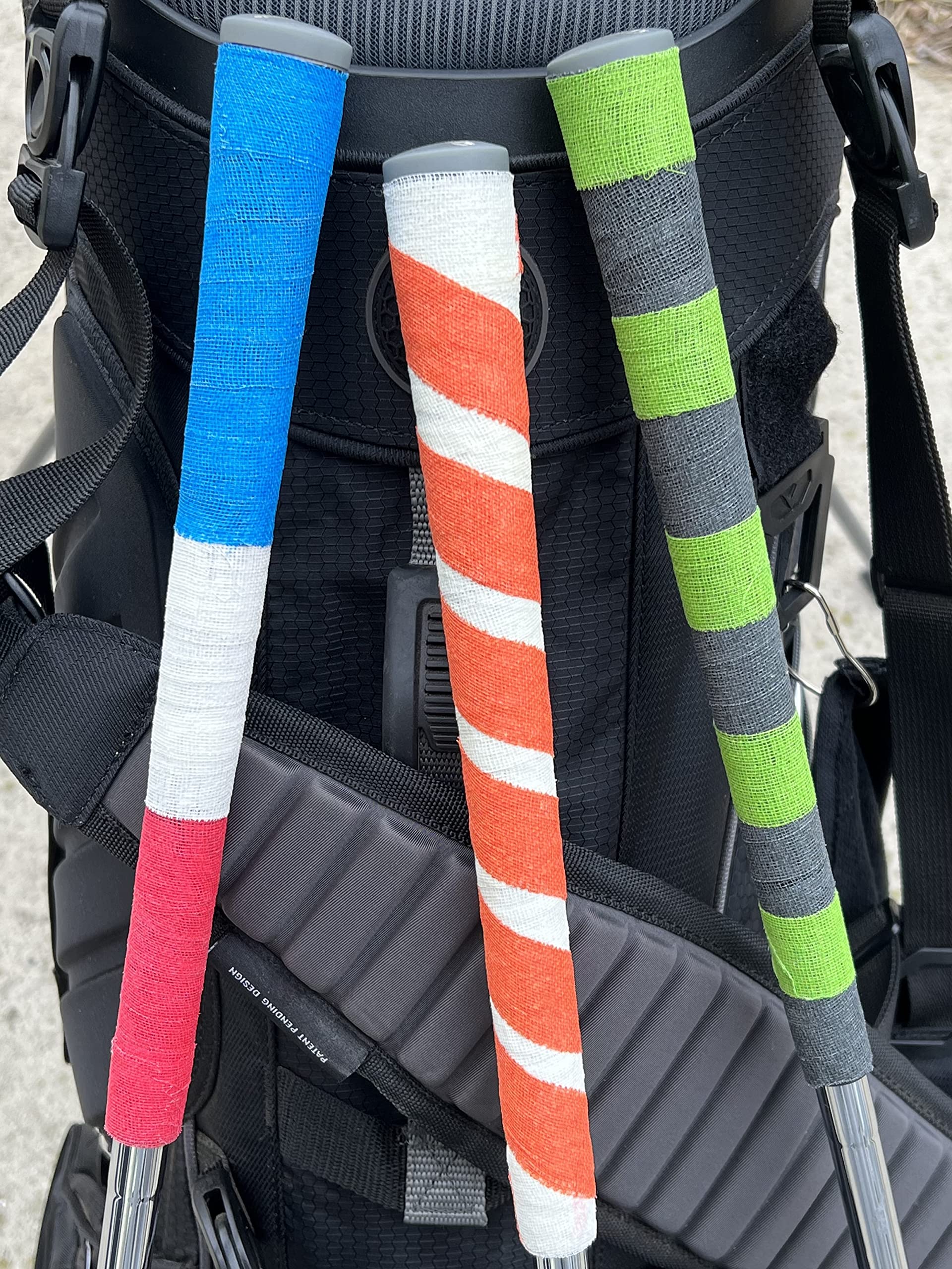 Golf Grip Wrapping Tape &Amp; Finger Wrap - Innovative Golf Club Grip Solution - Enjoy A Fresh New Grip Feel In Less Than 1 Minu