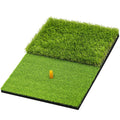 Saplize 23'' X 16'' Foldable Golf Hitting Mat, 2-In-1 Golf Turf Grass Mat, Rough And Fairway For Hitting, Chipping And Putting G