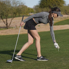Gosports 3.25 Widemouth Tees Plastic Golf Tees, 60 Tee Players Pack - Max Distance And Easier Teeing