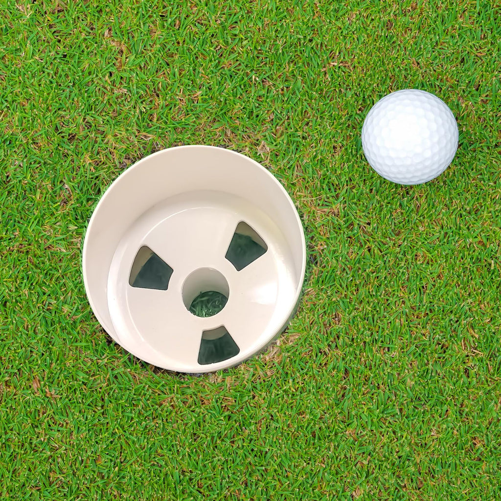 Crestgolf 4Pcs Golf Hole Cup,Accessories For Backyard Practice Putting Green, Abs Plastic Golf Putting Cup For Outdoor,Fits Pgal