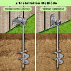 Insaga Multi-Purpose Ground Anchors Screw In, Fully Welded Shed Anchor Kit, 30 Earth Anchor, Mobile Home Anchors For Trampoline,