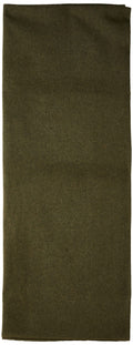 EverOne Olive Drab 80% Wool Fire Retardant Blanket - 66 X 90
