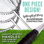 Franklin Sports Badminton Racket And Shuttlecock Set - Includes (4) Rackets, (4) Shuttlecocks With Carry Bag