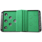 Signature Fitness Golf Pong Putting Game - Ultimate 2-On-2 Golf Putting Game For Parties And More, 6 Discs Included